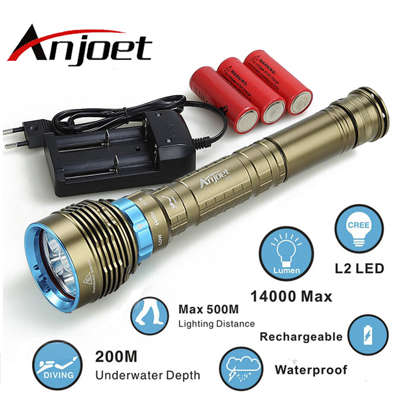 Anjoet-70W 3  14000LM XM 7x L2 T6 LED  ..